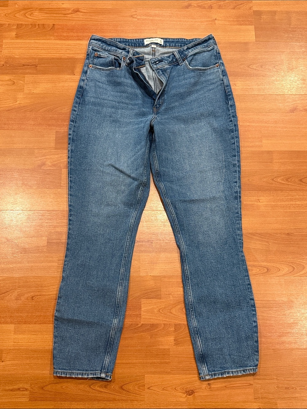 Abercrombie & Fitch Curve Love Skinny High Rise / long tall length